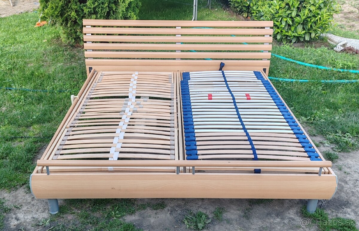 Manželská posteľ 90x200x2