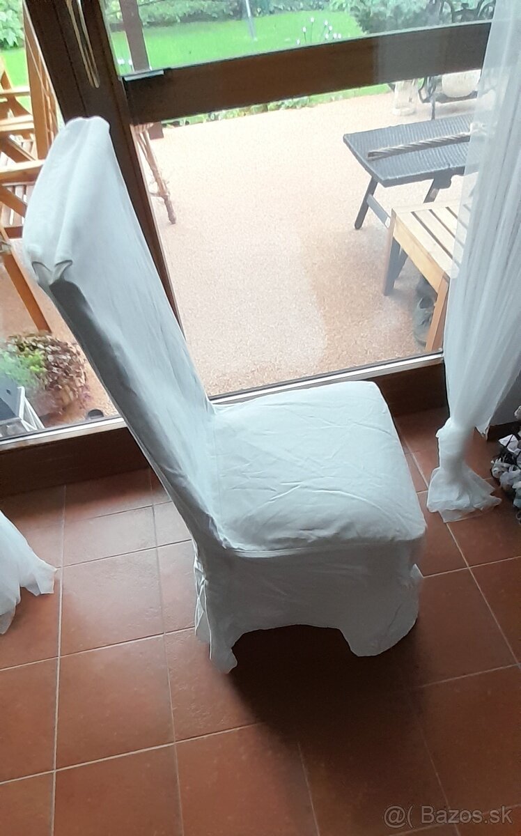 Predám dlhé IKEA návleky na stoličky