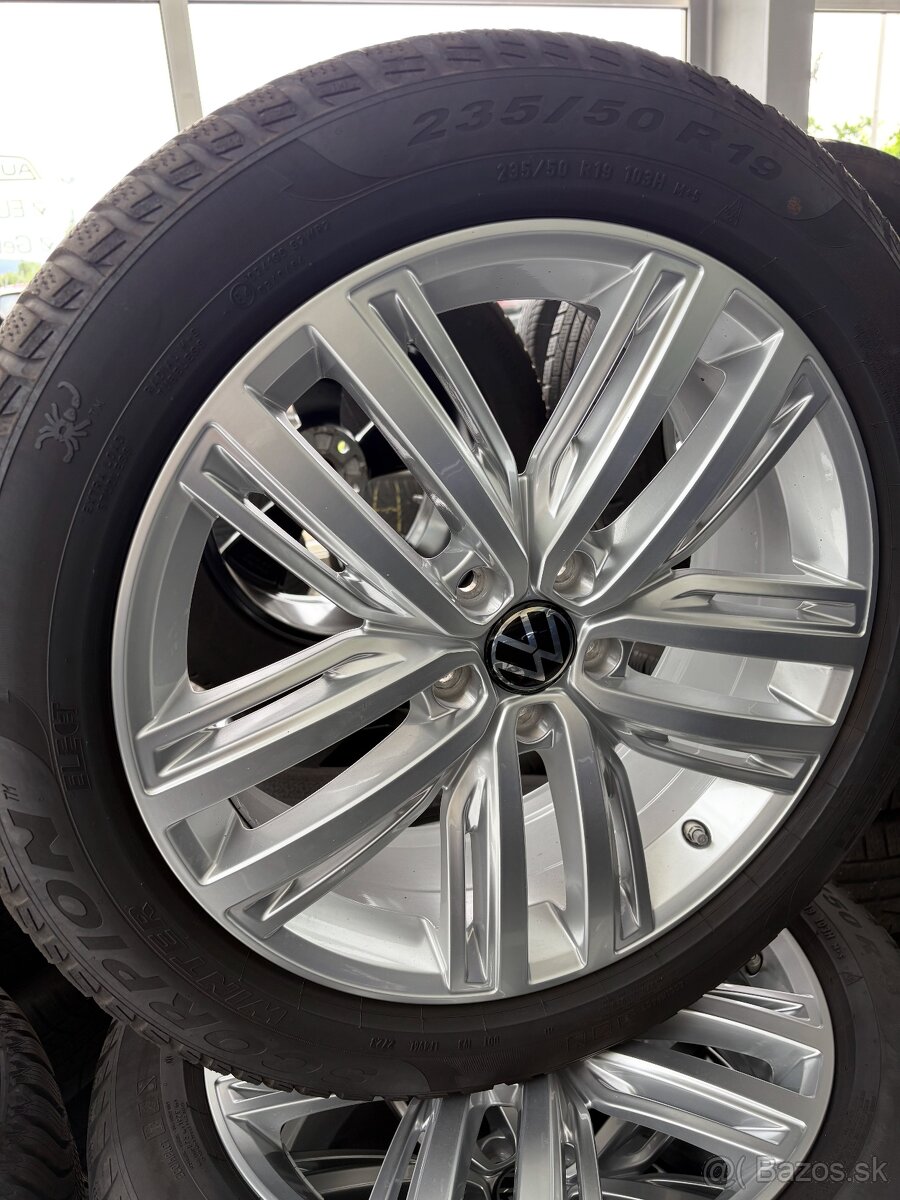 Predám disky VW Tiguan 235/50 R19 ZIMA