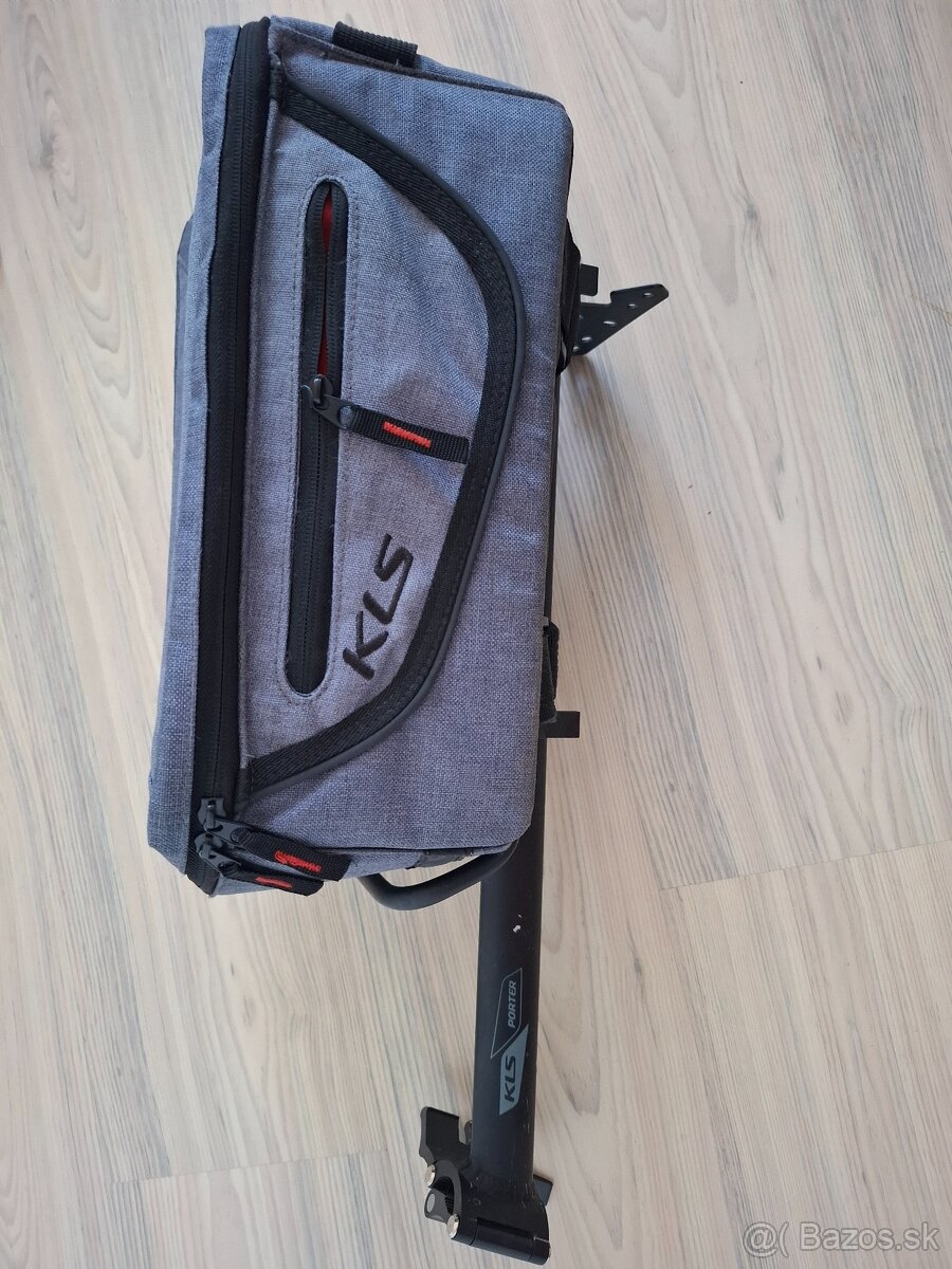 Úložný box na bicykel s tyčou
