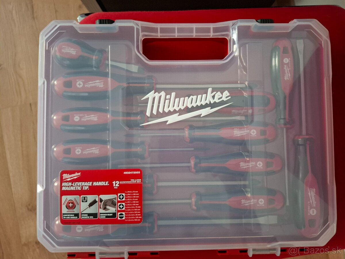 Milwaukee skrutkovace