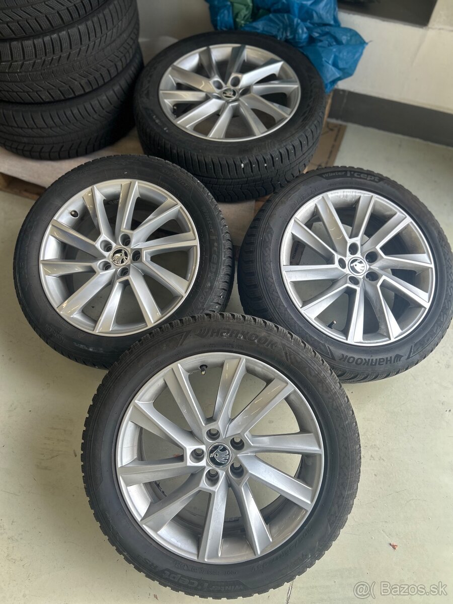 Hliníkové disky Škoda 205/55/R17