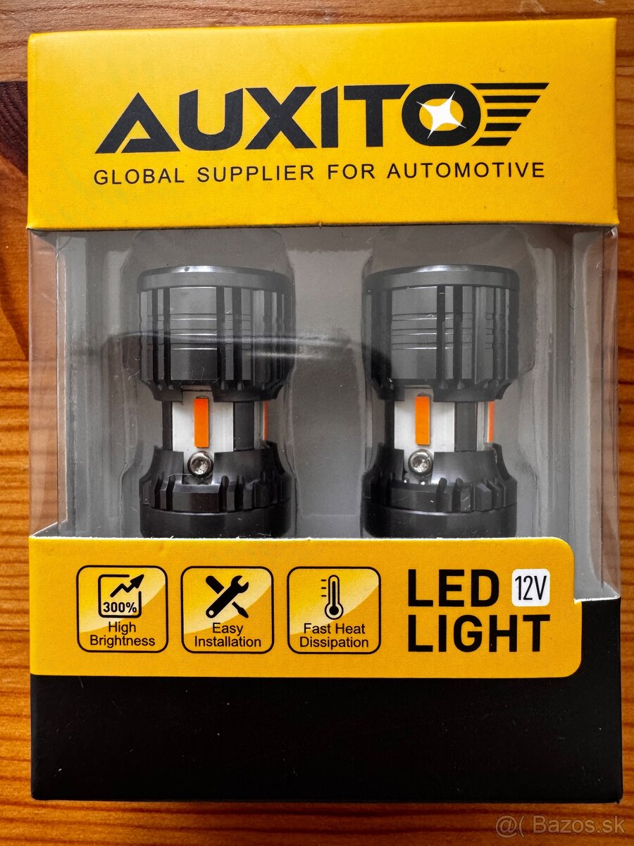 LED ziarovky blinker farba amber