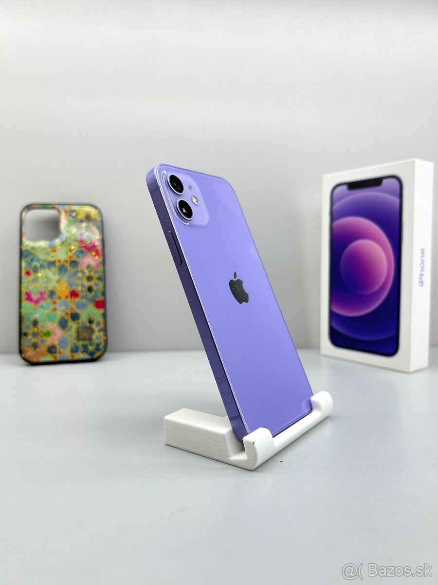 iPhone 12 MINI WHITE TOP STAV NOVÁ BATÉRIA 100%