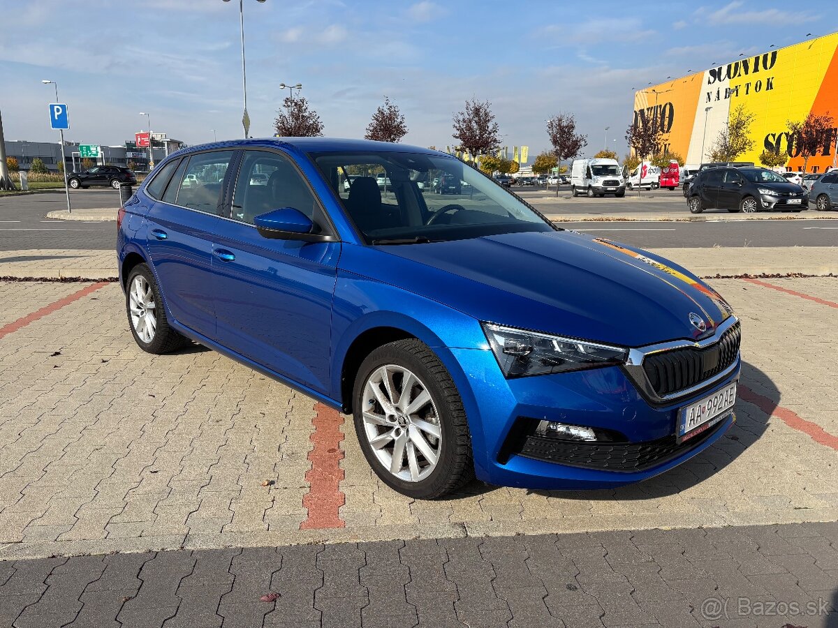 Predám Škoda Scala Style 1,0 TSi 81 kw DSG Zár.5r./150 000km