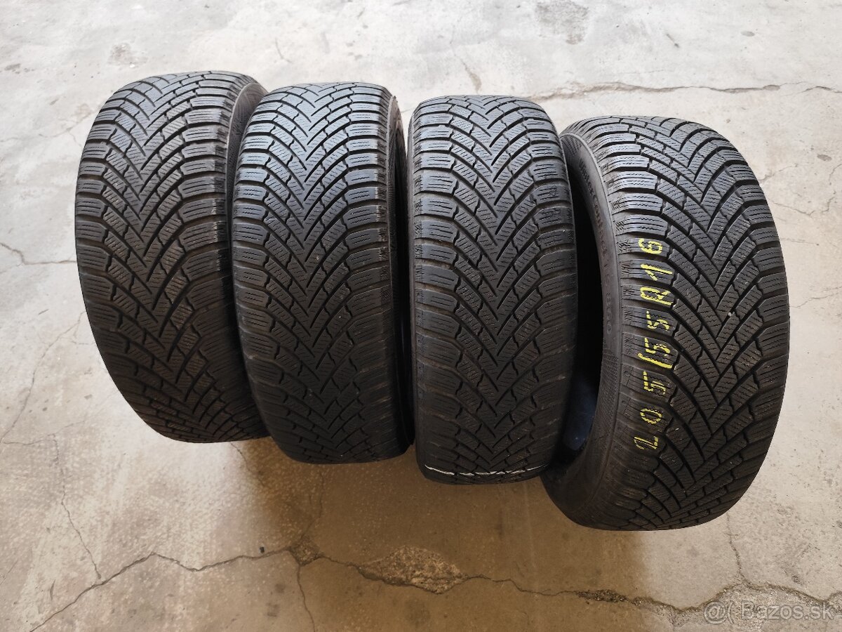 Zimné 205/55r16 continental