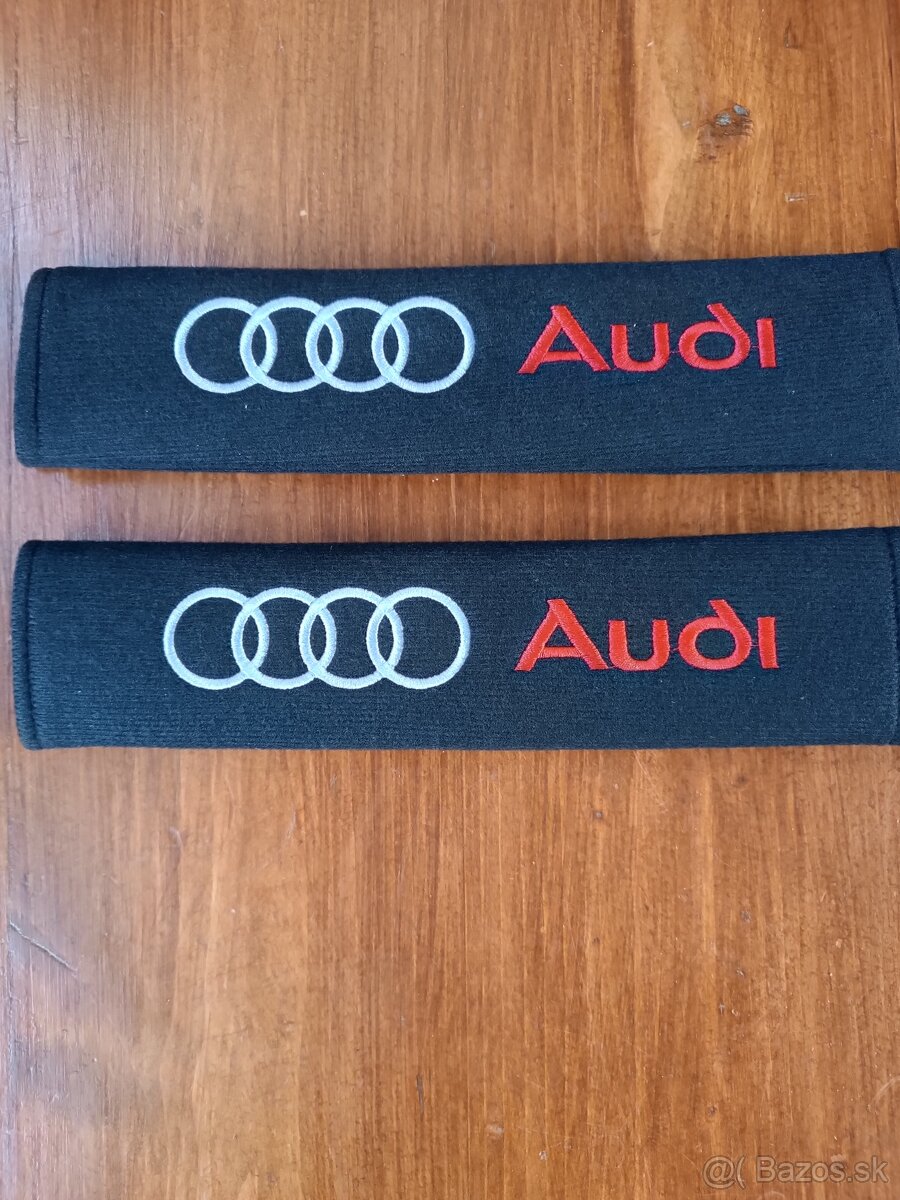 Predám návleky na bezpečnostný pas s logom Audi