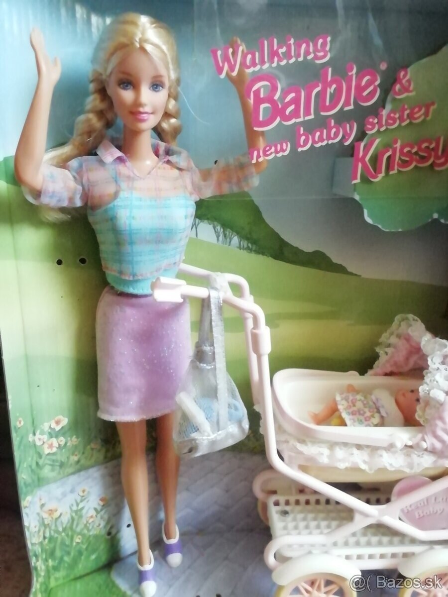 Kracajuca Barbie s kociarom, babika