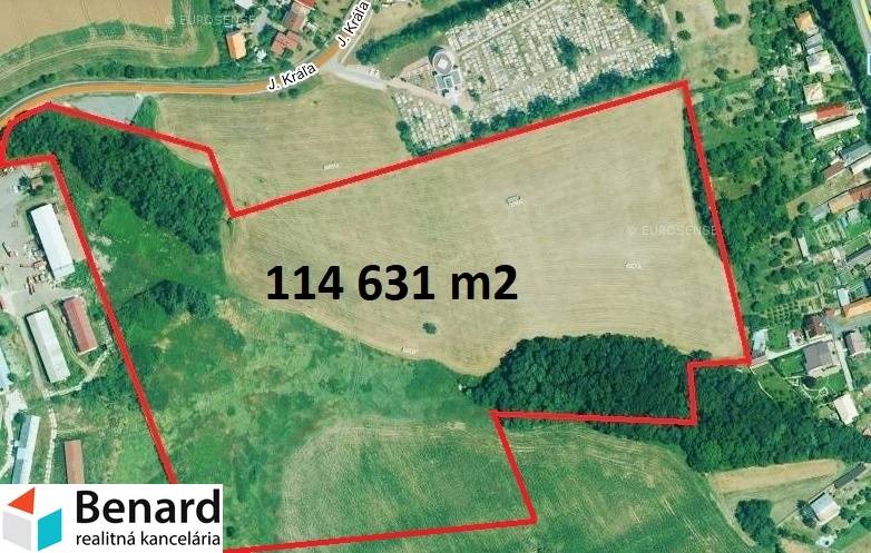 VEĽKÝ KRTÍŠ, INVESTIČNÝ POZEMOK, 114 631 M2,