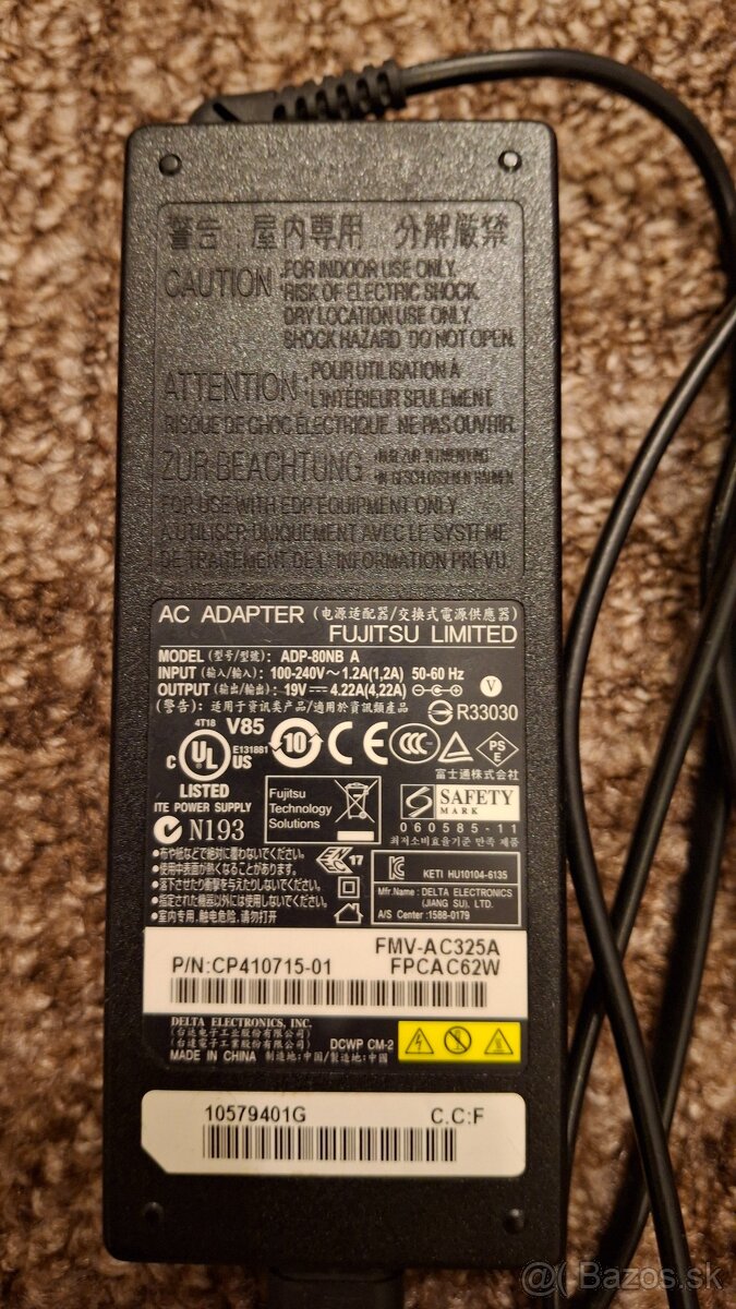 Fujitsu adaptér ADP-80NB