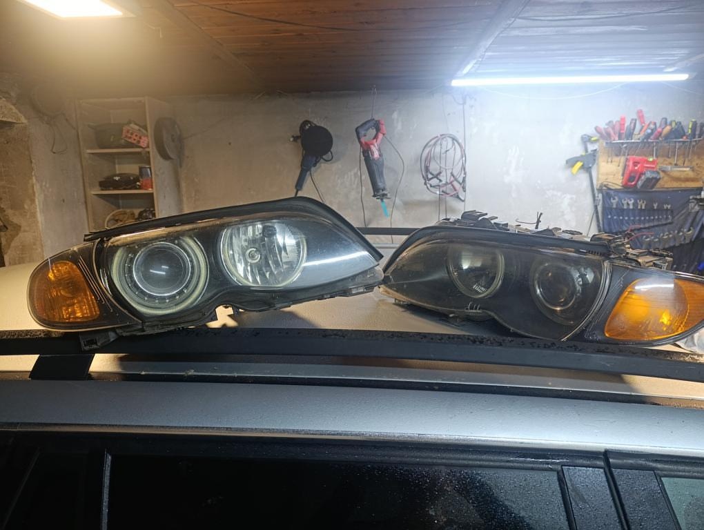 Svetlá xenon BMW e46 po facelift