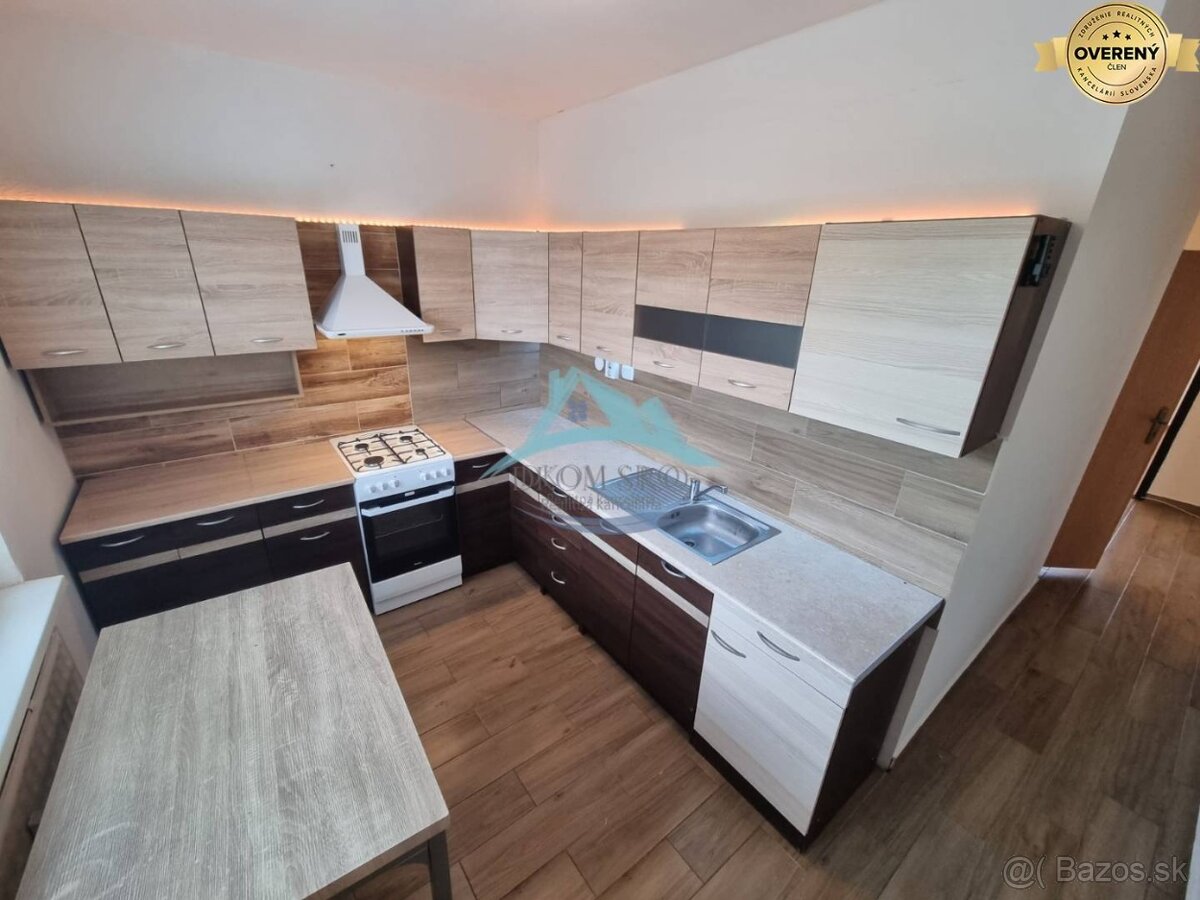3 izbový byt s úžitkovou plochou 73,23 m2