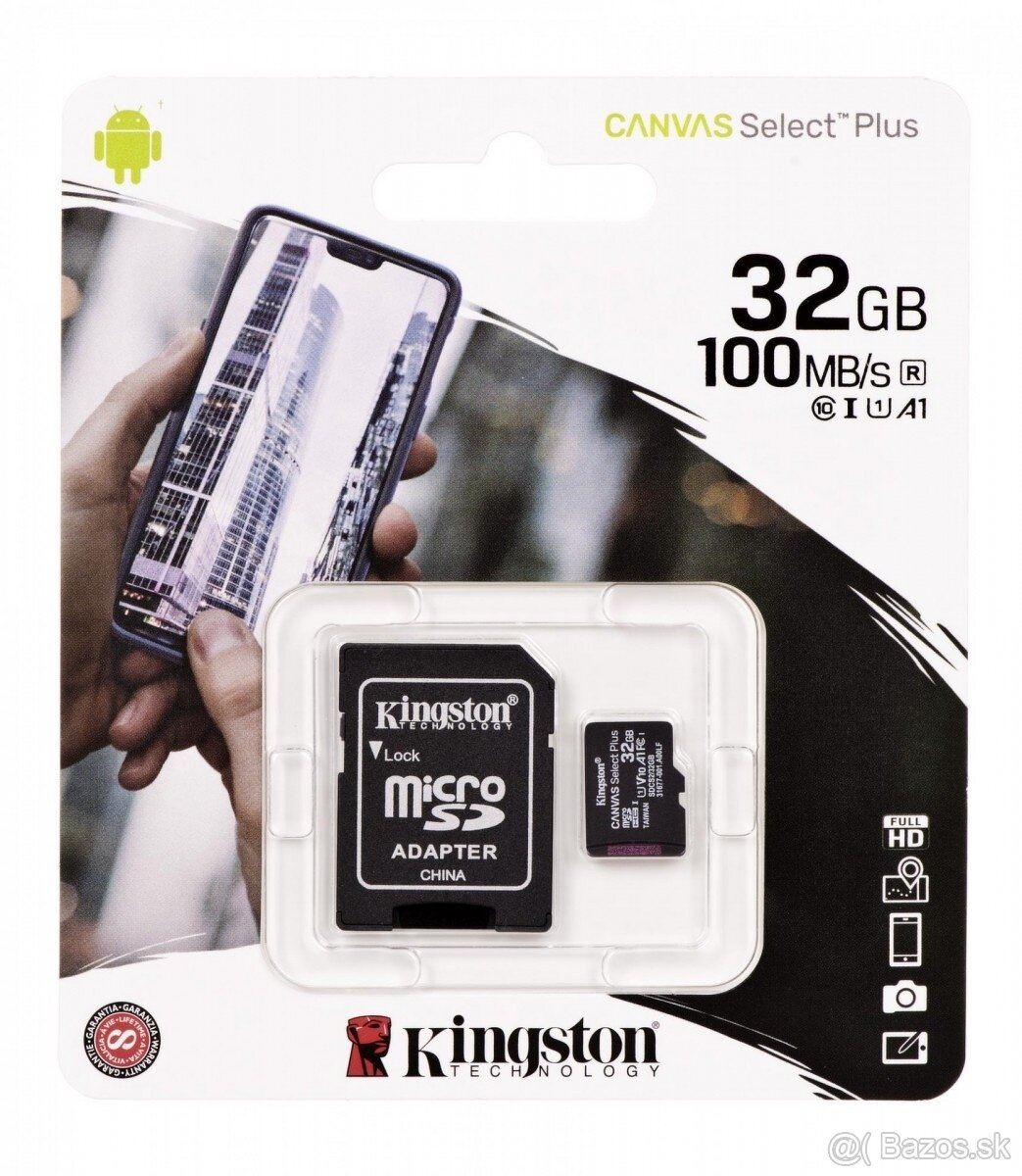 32GB microSDHC Kingston