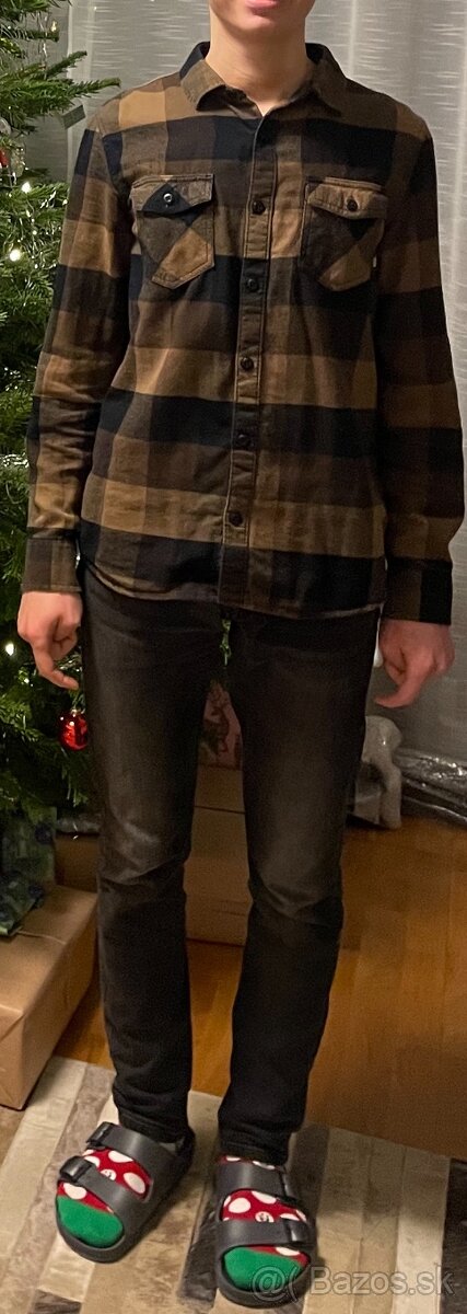 Vans flanelová košeľa veľ. S/super stav