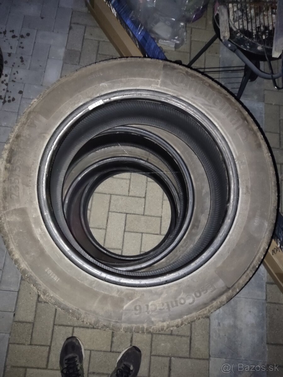 Predám letné pneumatiky 235/55 r18