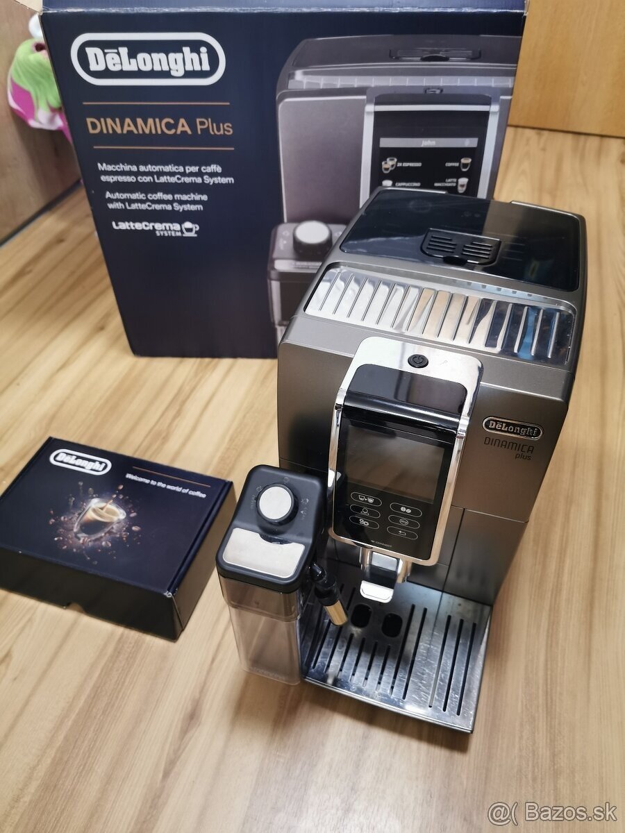 Kávovar DeLonghi Dinamica Plus ECAM 370.95.T