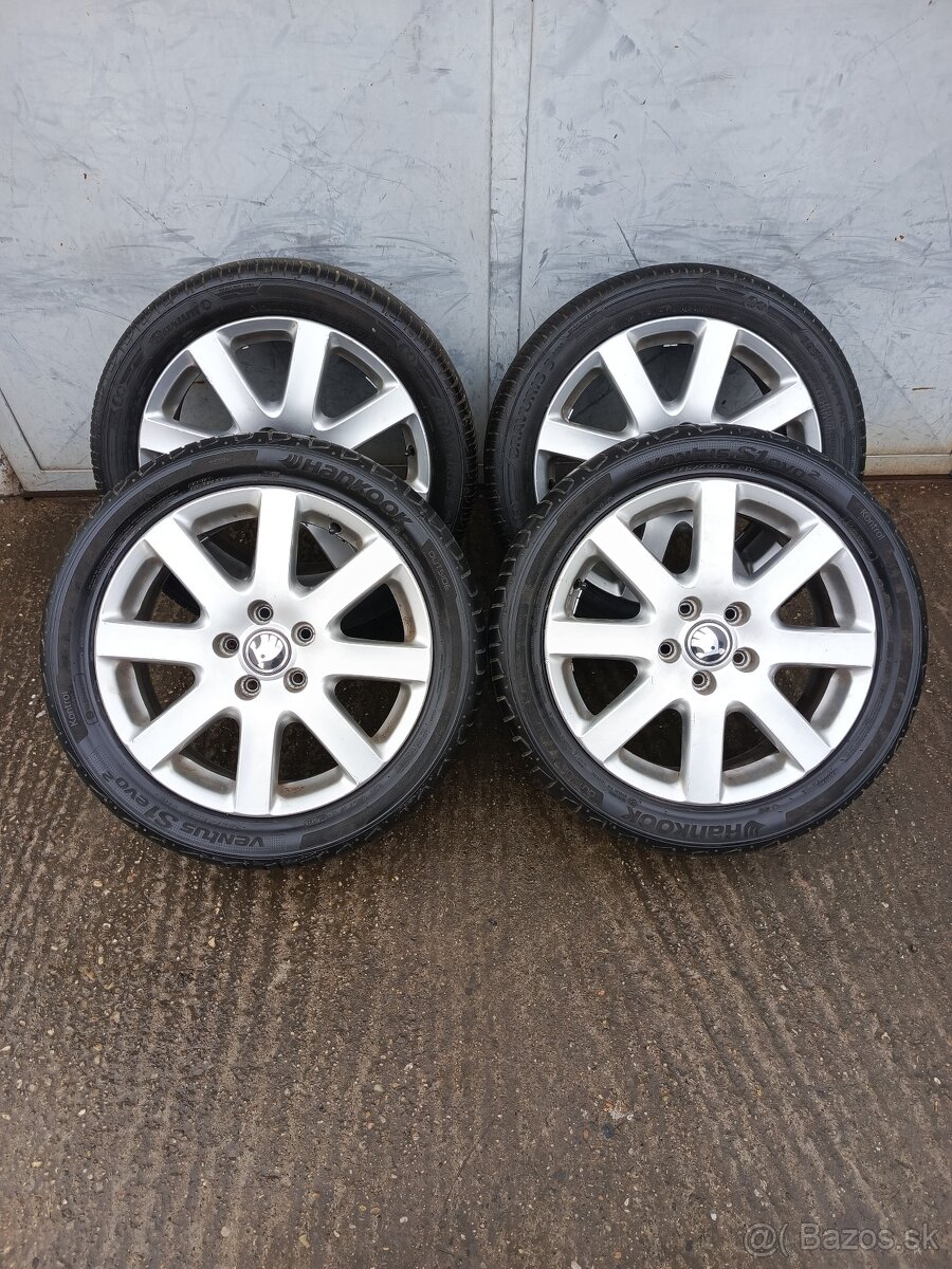 Predám org.alu kola W 5x112 R17,Skoda,W,Seat