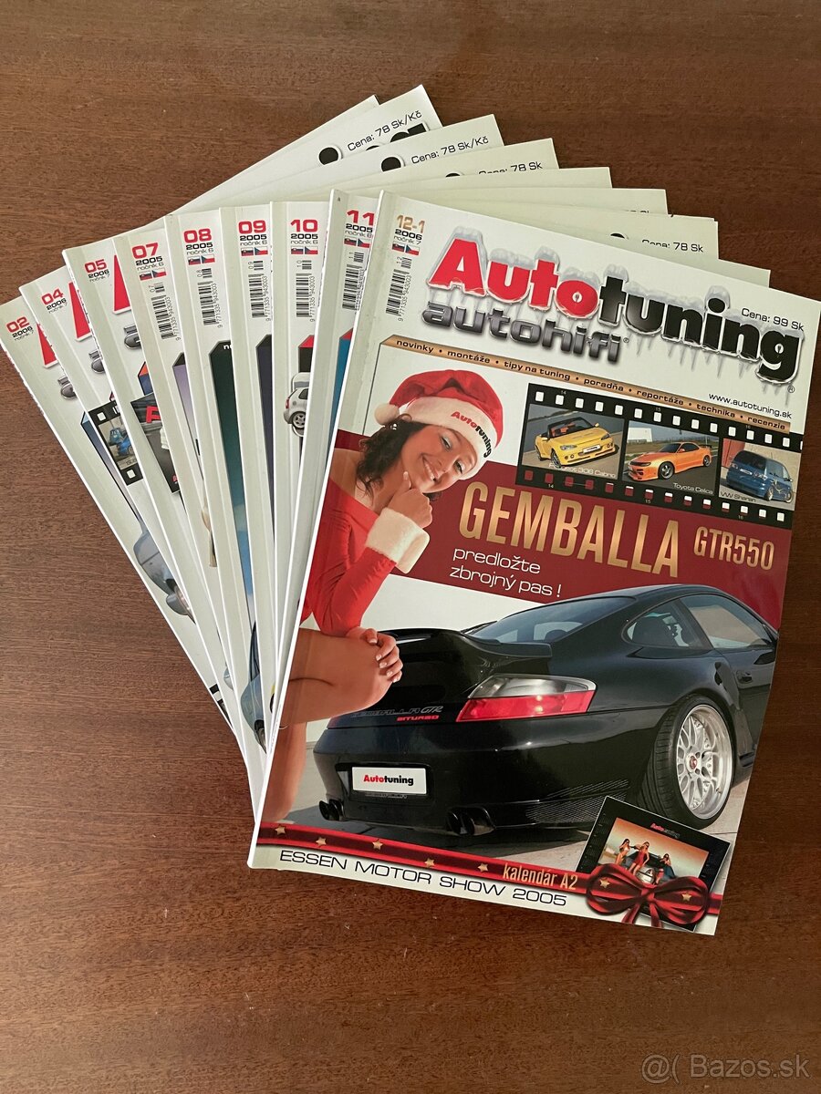 AUTO TUNING-AUTO HIFI ČASOPISY