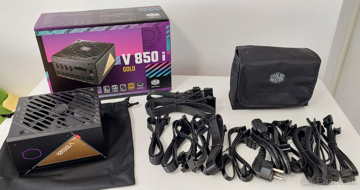Cooler Master V850 GOLD I MULTI, nepoužité, záruka