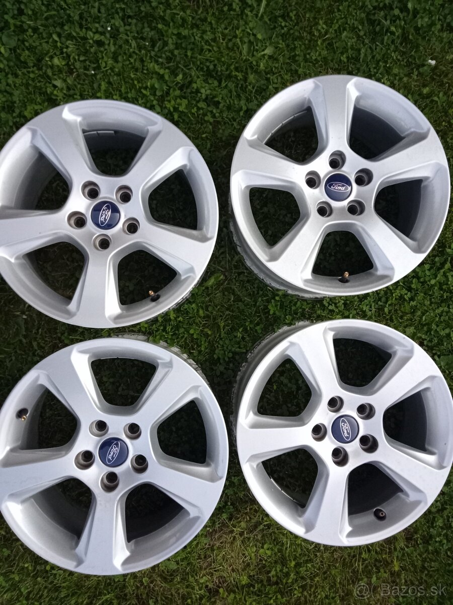 16"Ford 5x108 originálne hliníkové disky +snímače TPMS
