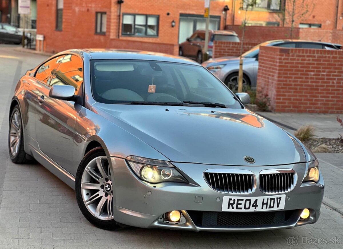 BMW 645i 4.4 V8 DOVOZ GB