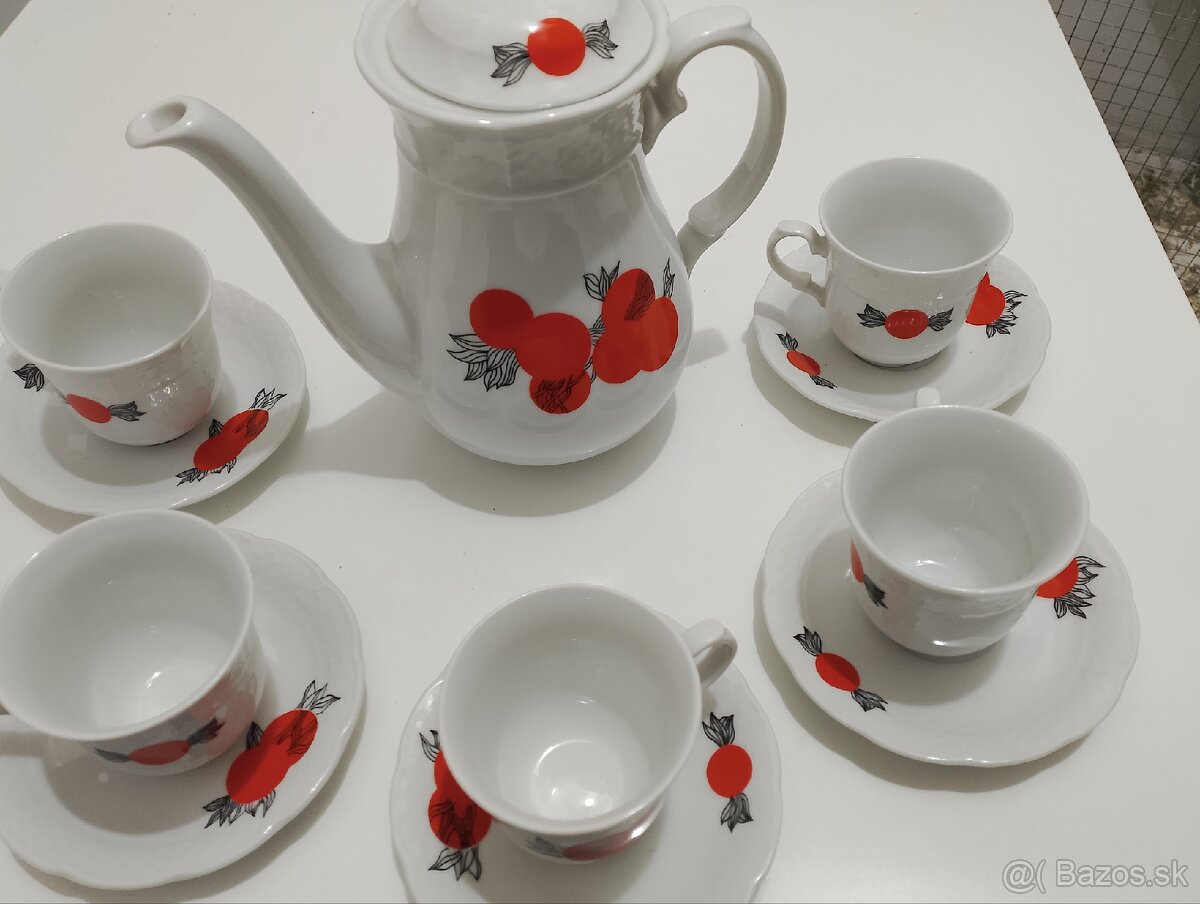 Porcelánová čajová súprava