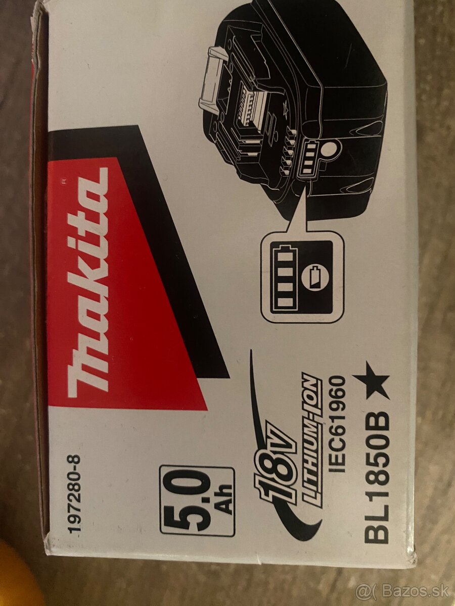 Makita 18v 5.0 Ah BL1850B