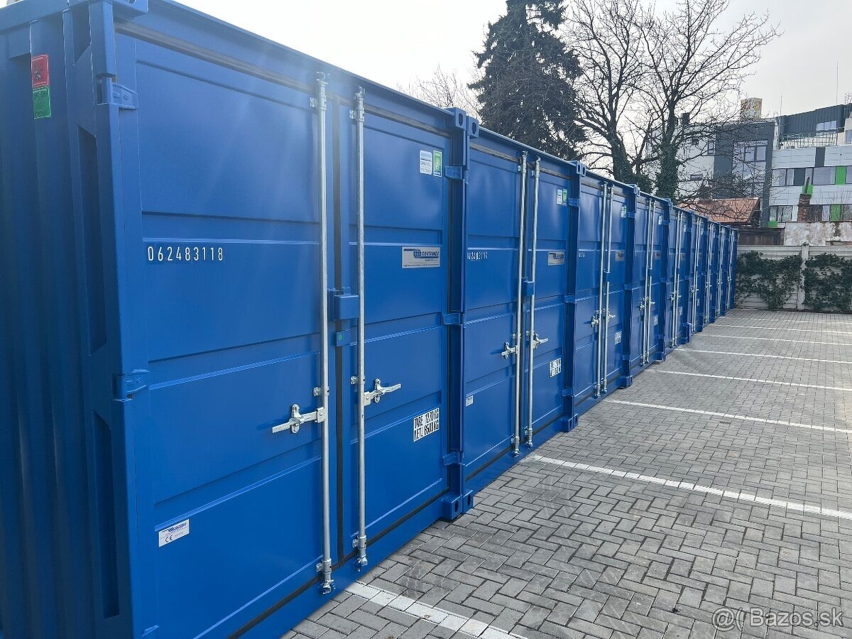 Skladový kontajner na prenájom s elektrikou