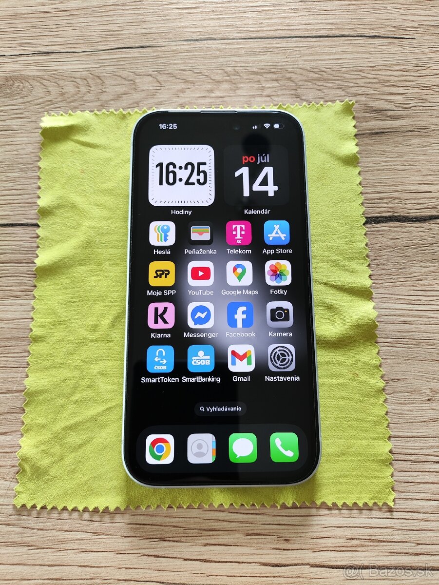 iphone 15 modrý 256gb