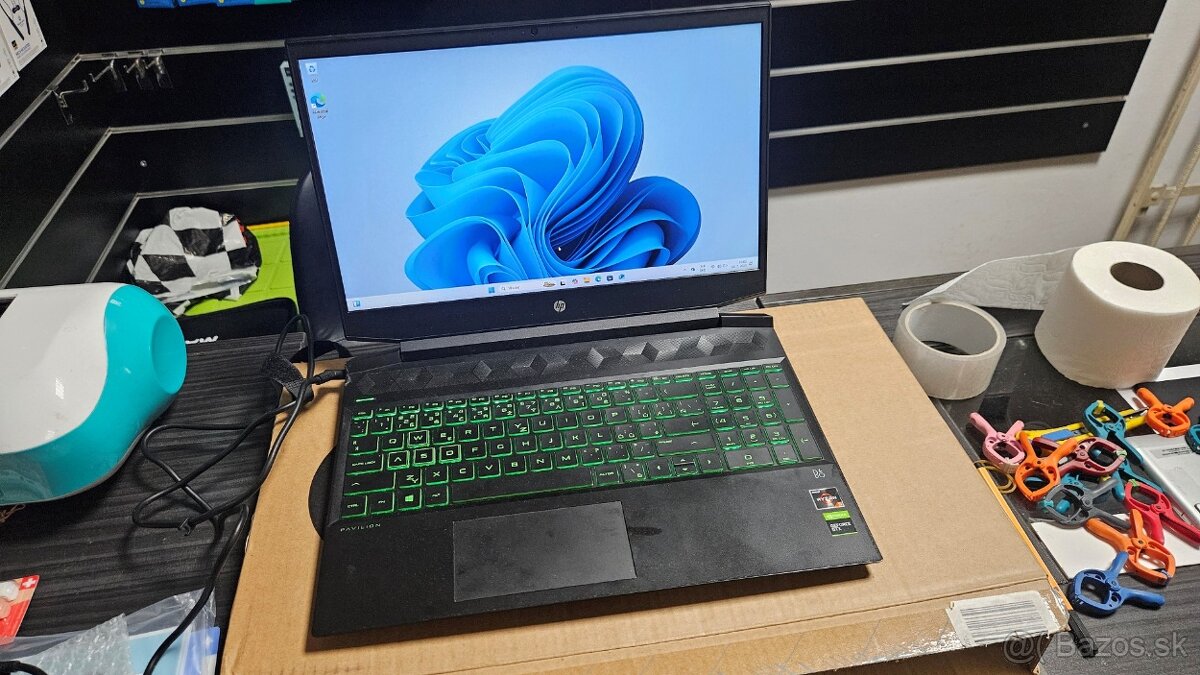 Herný notebook HP - aj vymením