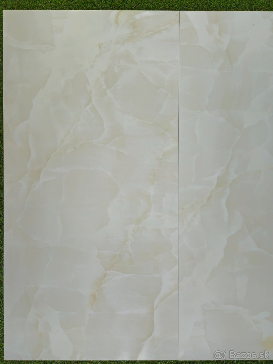 Dlažba 120x60 Onyx lesk Pearl Gold