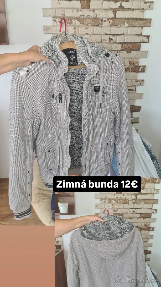 Pánska zimná bunda