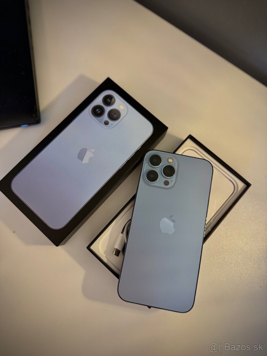 Predám Apple iPhone 13 Pro max, Sierra Blue, 128gb