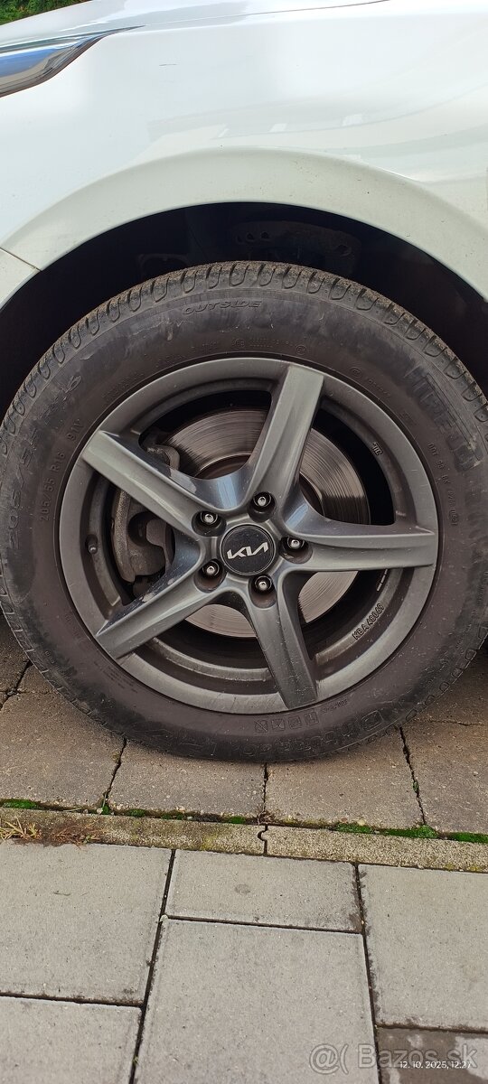 5x114,3 ET 43, 205/55 r 16 letné pneu