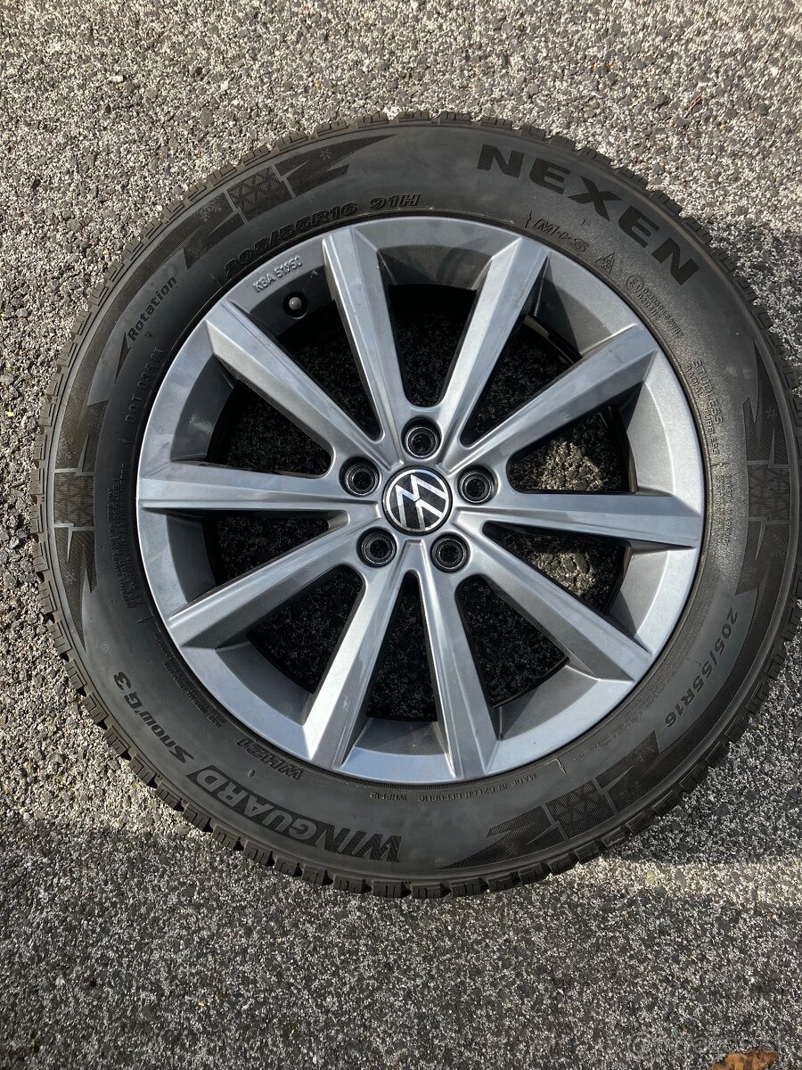 elektrony 5x100 r16 vw
