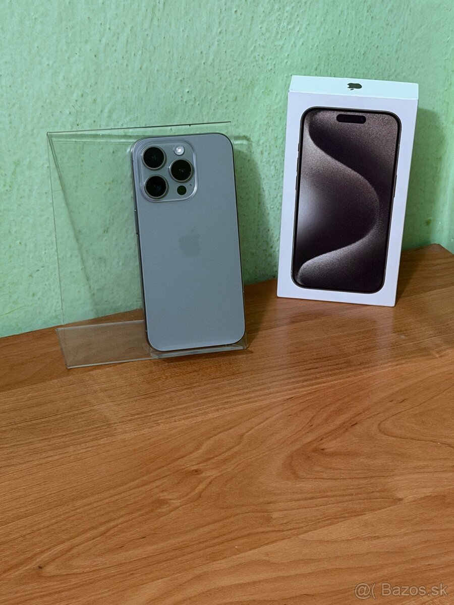 PREDÁNÉ Dobrý deň Ponúkam na predaj iPhone 15 PRO 512GB