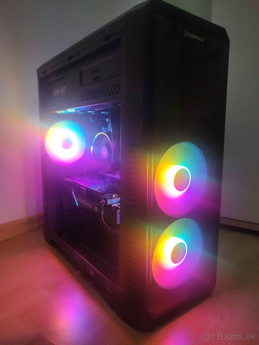 Lacný Herný PC - Ryzen 5 2600x, RTX 2060 super, 16GB DDR4