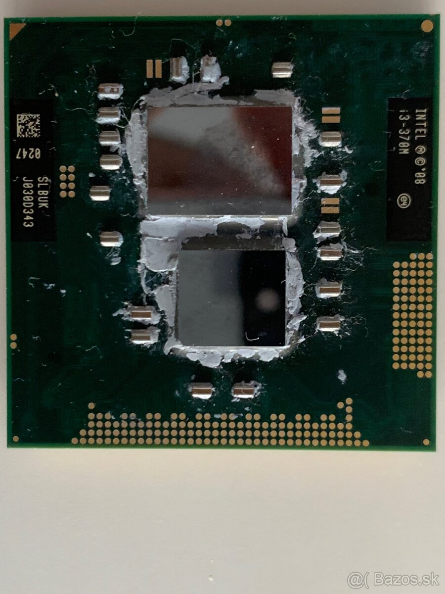 Predám procesor Intel Core i3-370M (socket G1)
