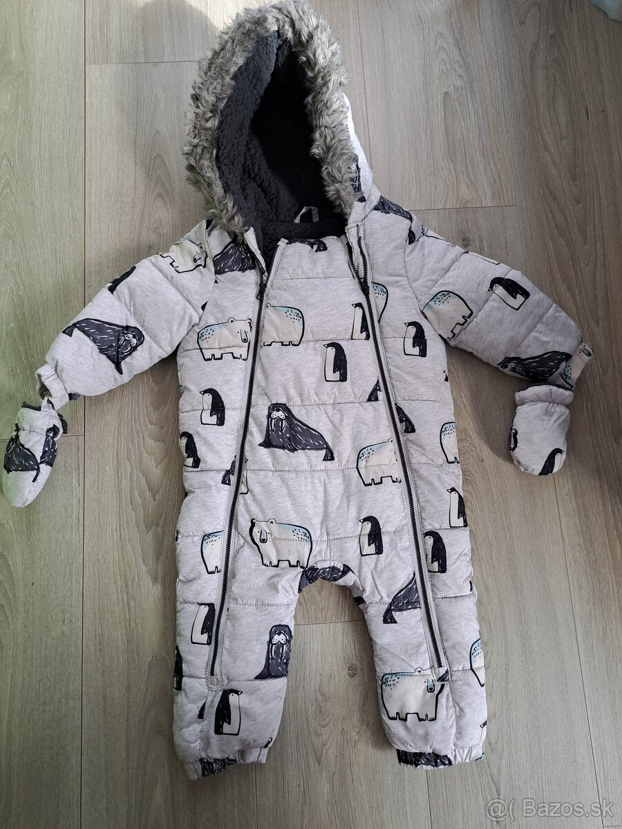 Zimny overal 12-18 mesiacov