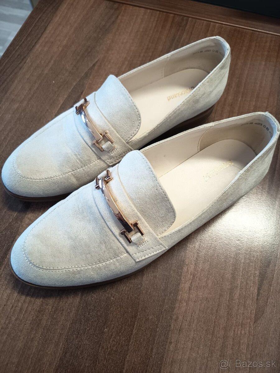 Dámske mokasíny 38
