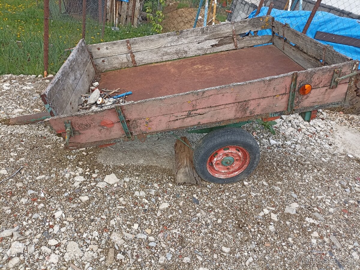 Predám vlečku na malotraktor