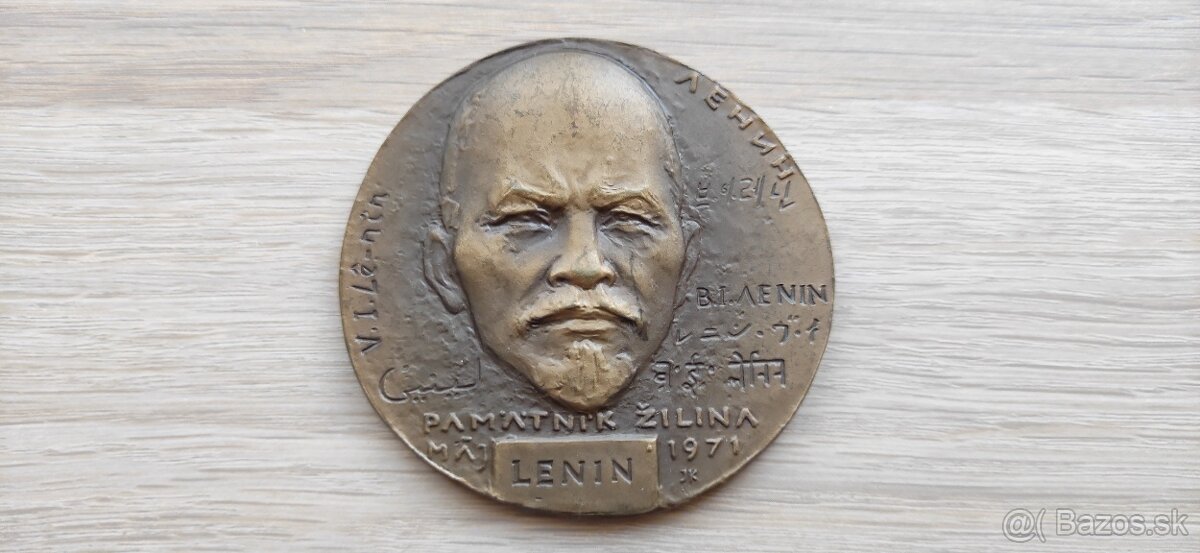 Medaila - J.Kulich - Lenin