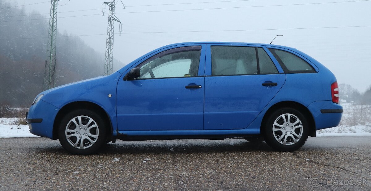 Škoda Fabia Combi 1.4 benzín + LPG