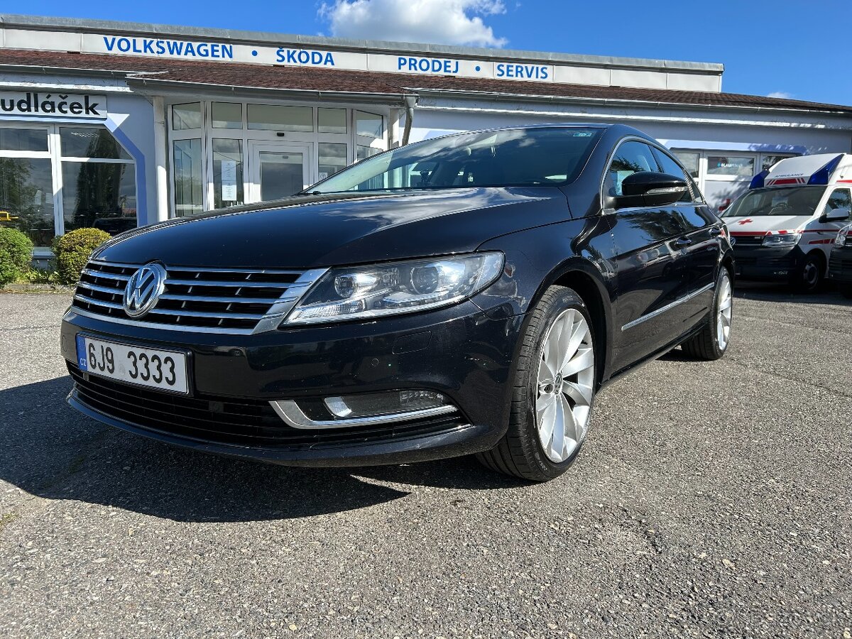 VW Passat CC 2.0 TDI 110kW - po servise TOP STAV