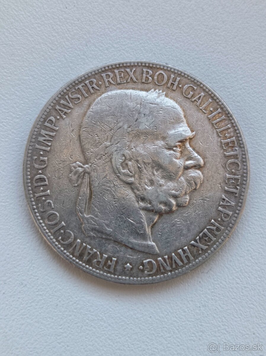 5 Korún FJ I. 1900 Rakúsko - Uhorsko