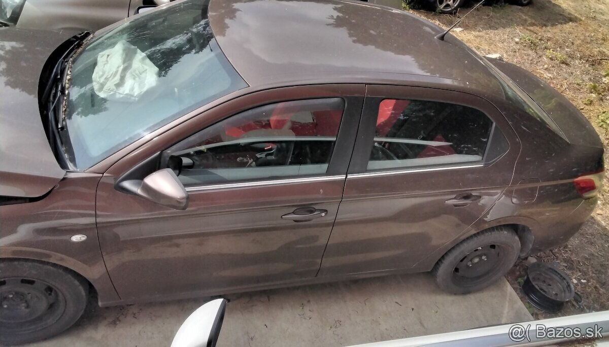 PEUGEOT 301 1.6 HDI 2015 predám DVERE, TRYSKY 0445110566