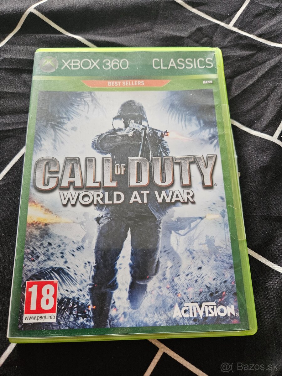 COD World at War XBOX 360, ONE, SERIES X