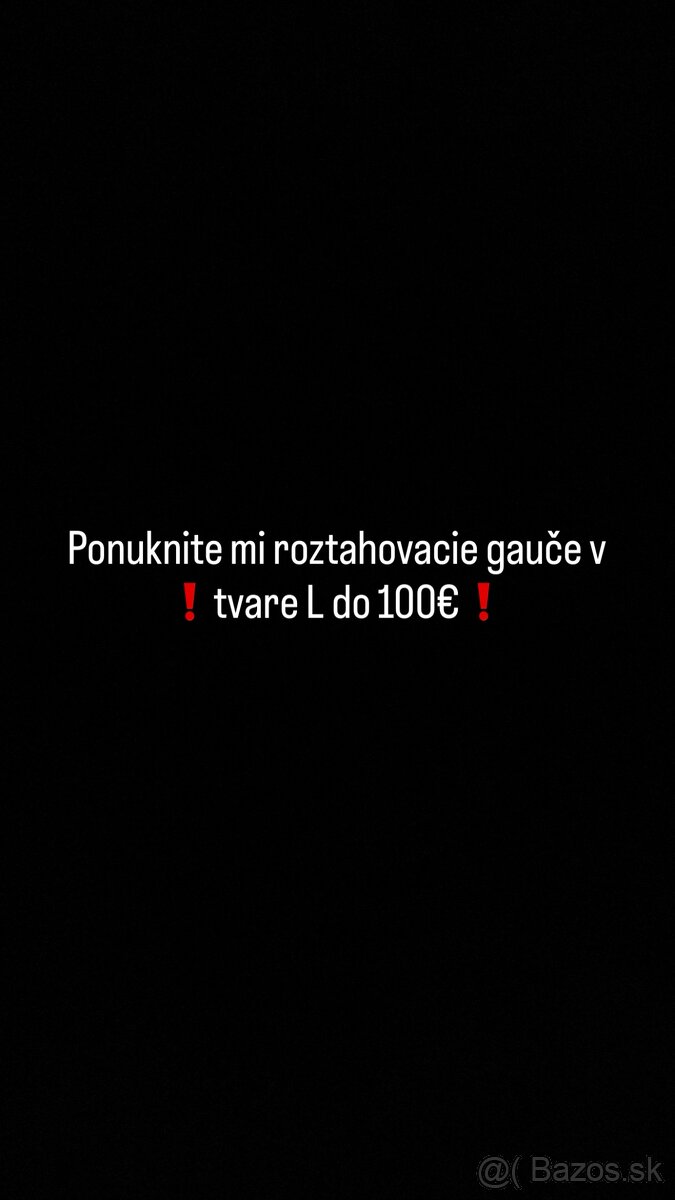 Rozťahovacý gauč