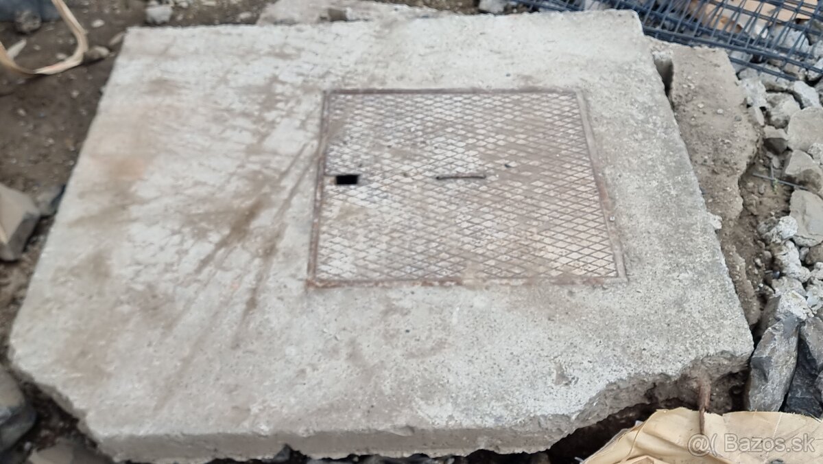Poklop na šachtu - vodomer - žumpu