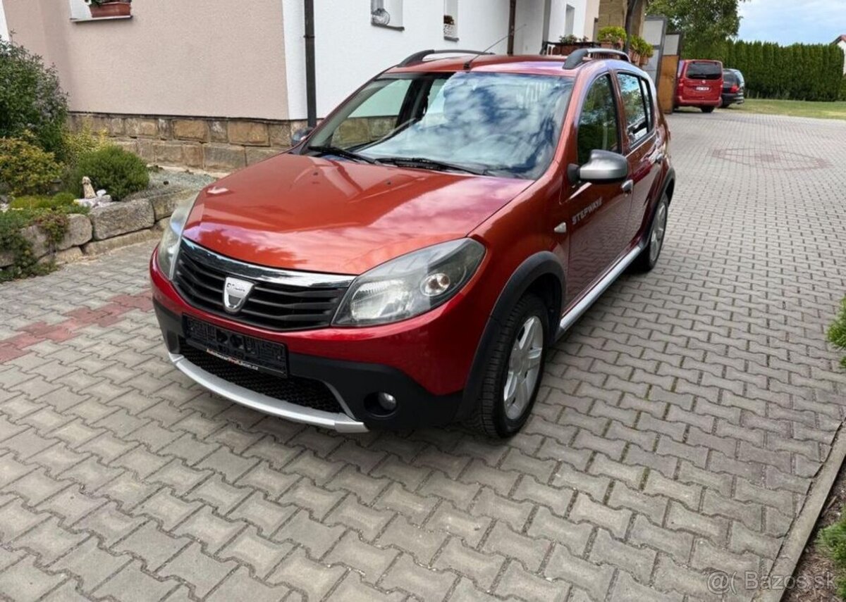 Dacia Sandero 1,6i Stepway klima nová spojka benzín manuál